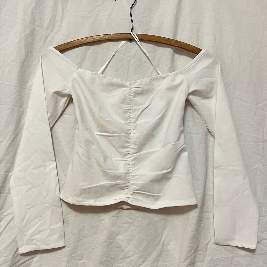 White A&F Top